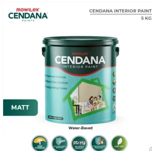 Cat Cendana Interior Paint cocok untuk perumahan anda