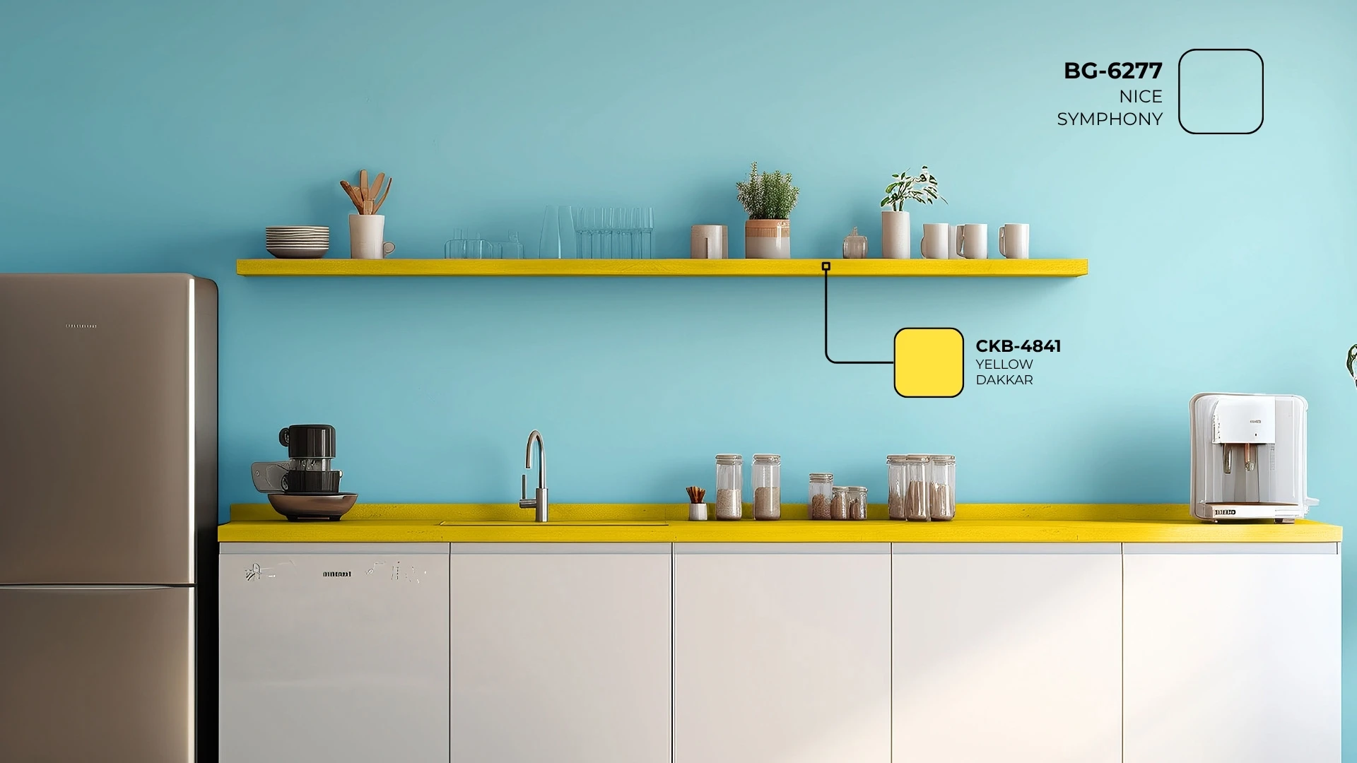Kombinasi warna dinding dan furnitur untuk rumah minimalis
